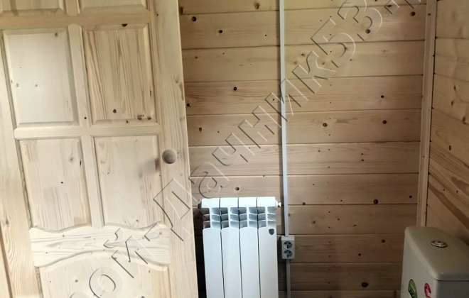 4 Каркасно-щитовая пристройка 10×4, 68 м², Московская область, Чеховский район, деревня Волосово, СНТ «Дубки» (4)
